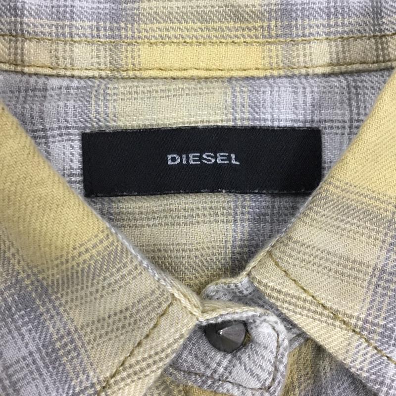 ディーゼル DIESEL シャツ、ブラウス 長袖 長袖シャツ カラーシャツ ポケットシャツ 長袖カットソー チェックシャツ XS チェック マルチカラー / マルチカラー / レディース USED 古着 中古 10108941