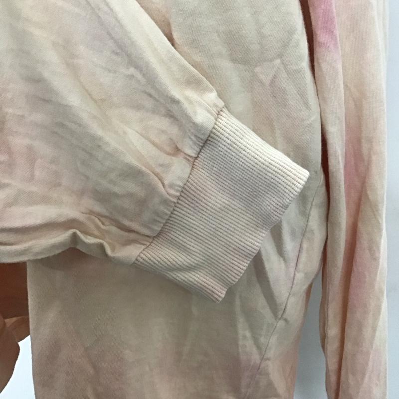 ザラ ZARA Tシャツ 長袖 0438 329 620 NIRVANA ロンT バックプリント L ロゴ、文字 桃 / ピンク / レディース USED 古着 中古 10109478