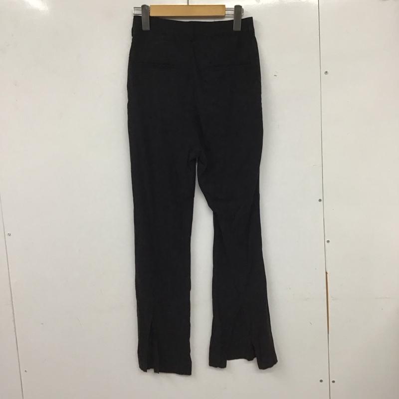 ジーナシス JEANASIS パンツ スラックス スラックス スリムパンツ ストレッチパンツ M 無地 黒 / ブラック / レディース USED 古着 中古 10135806