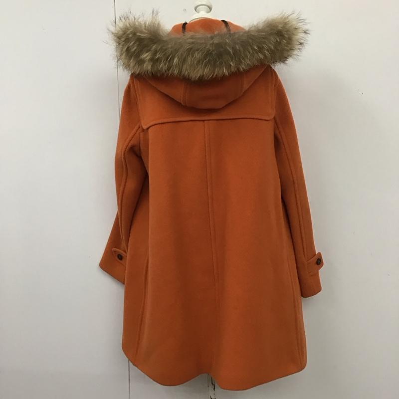 ロペ ROPE ジャケット、上着 ジャンパー、ブルゾン ダッフルコート アウター フード付きブルゾン ロングコート 38 無地 橙 / オレンジ / レディース USED 古着 中古 10111765