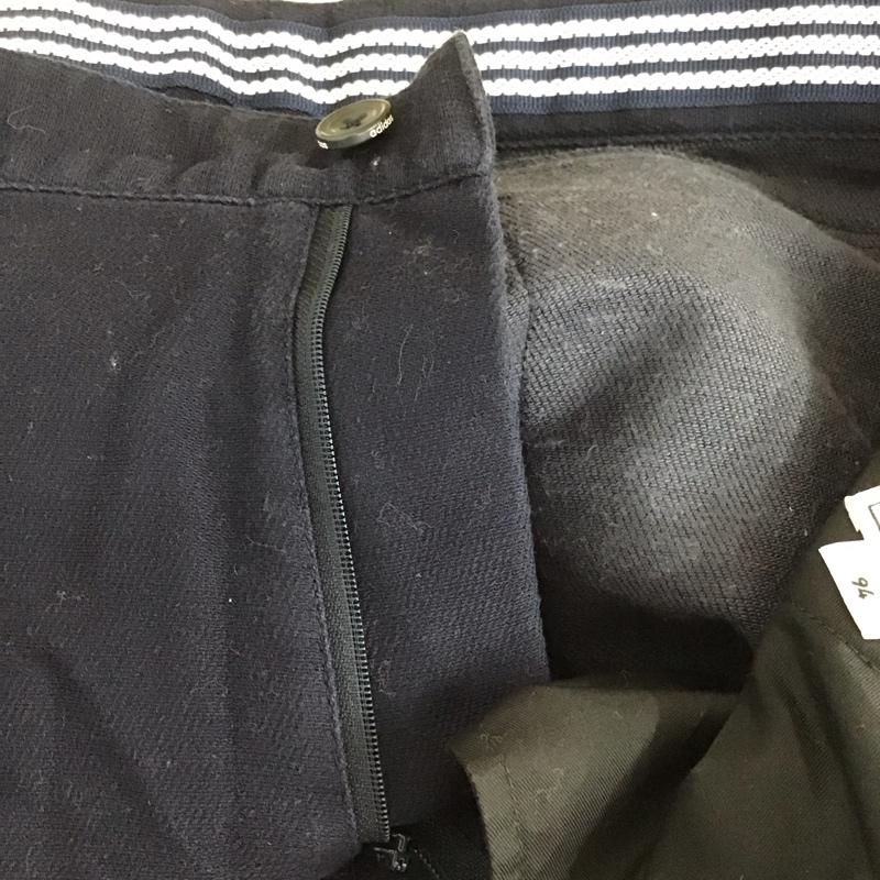 アディダス adidas パンツ ワークパンツ、ペインターパンツ u31313 ゴルフスラックス スウエットライクパンツ スポーツウェア 無地 紺 / ネイビー / メンズ USED 古着 中古 10129507