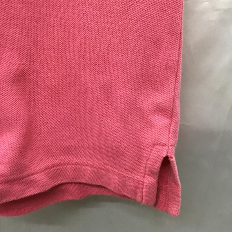 エルエルビーン L.L.Bean ポロシャツ 半袖 無地 桃 / ピンク / レディース USED 古着 中古 10116110