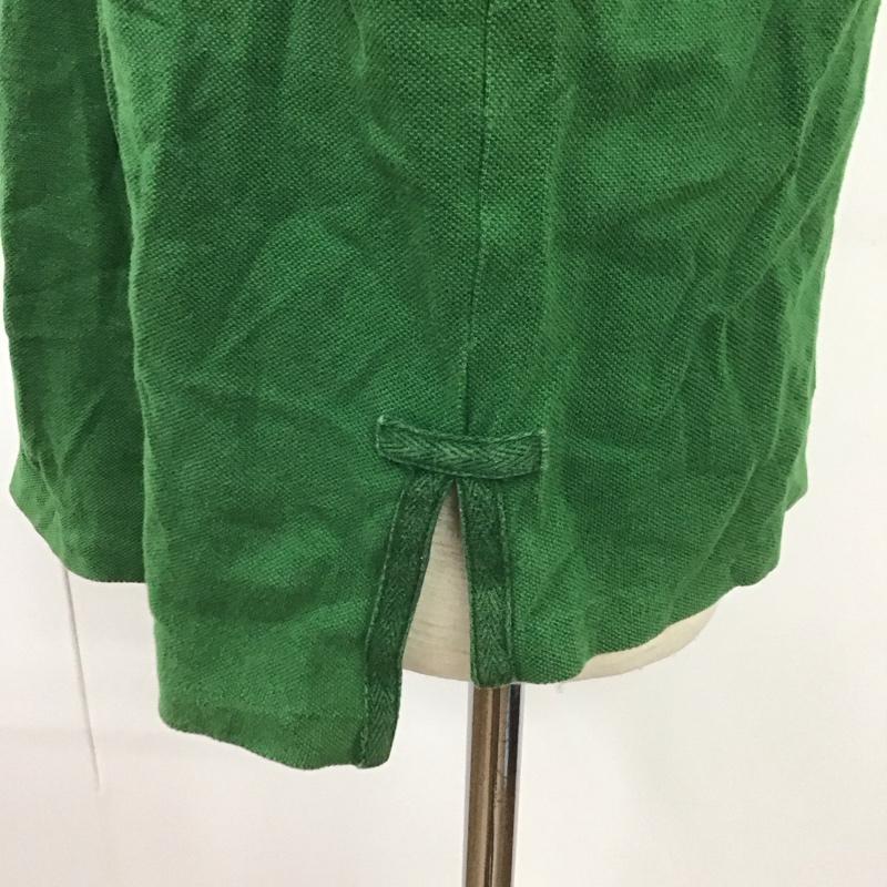 ポロバイラルフローレン Polo by RALPH LAUREN ポロシャツ 半袖 半袖ポロシャツ カラーシャツ カジュアルシャツ 半袖カットソー L ロゴ、文字 緑 / グリーン / メンズ USED 古着 中古 10106835