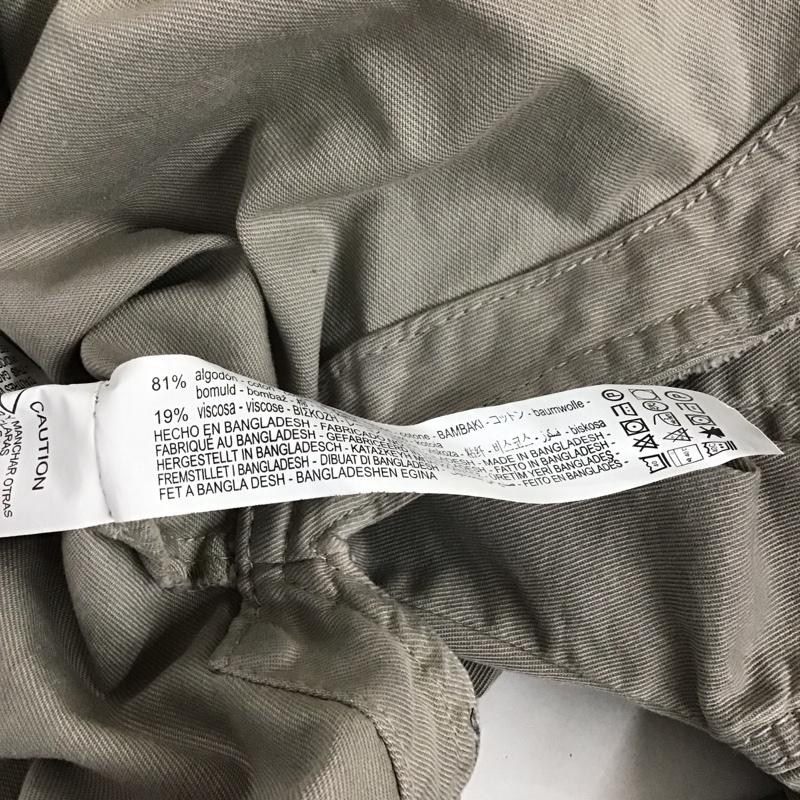 ザラ ZARA シャツ、ブラウス 長袖 長袖シャツ 無地シャツ カラーシャツ S 無地 灰 / グレー / レディース USED 古着 中古 10129760
