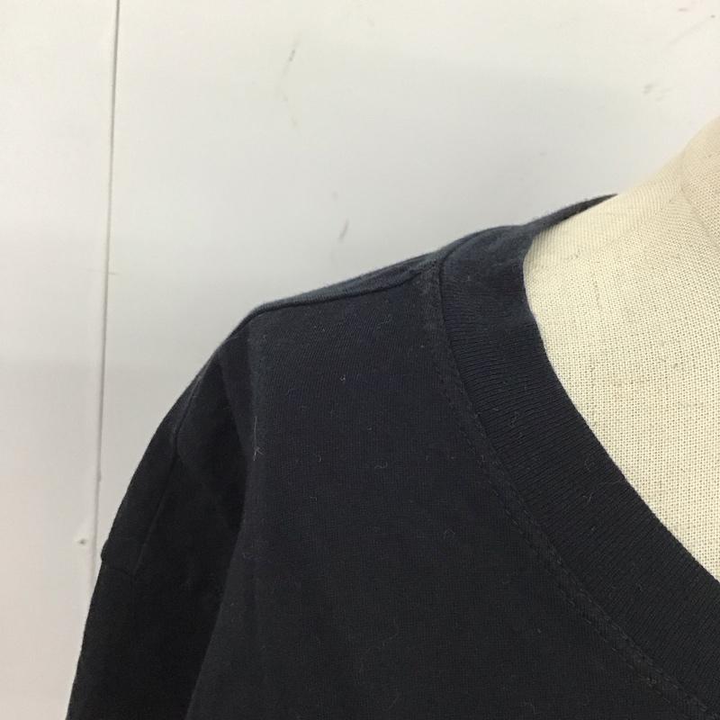 ディーゼル DIESEL Tシャツ 半袖 半袖カットソー プリントTシャツ クルーネックカットソー S プリント 黒 / ブラック / レディース USED 古着 中古 10115974