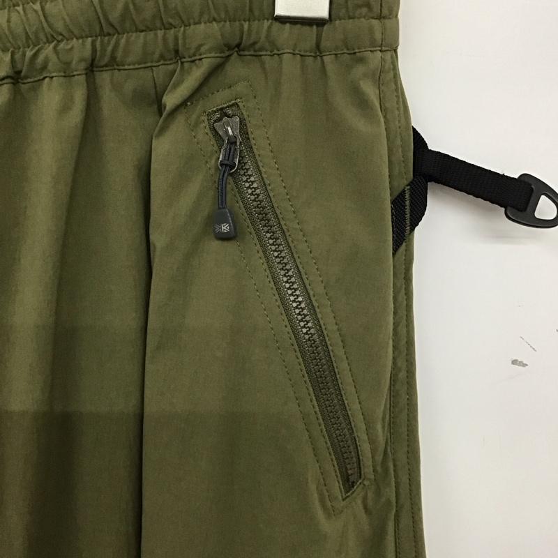 カリマー Karrimor スカート ロングスカート L 無地 カーキ / カーキ / レディース USED 古着 中古 10137203