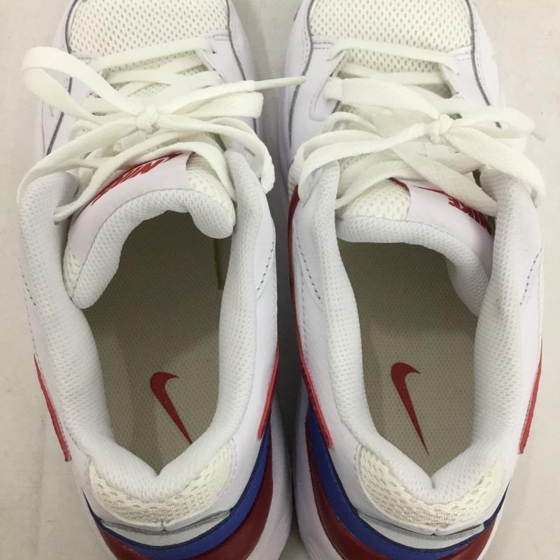 ナイキ NIKE スニーカー スニーカー CJ1670 100 AIR MAX FUSION 27.5cm 箱有 27.5cm ロゴ、文字 白 / ホワイト / X 青 / ブルー / X 赤 / レッド / メンズ USED 古着 中古 10137992