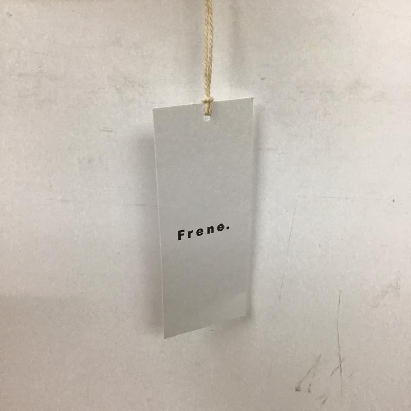 フラーネ Frene ニット、セーター 長袖 FREE 無地 白 / ホワイト / レディース USED 古着 中古 10130287