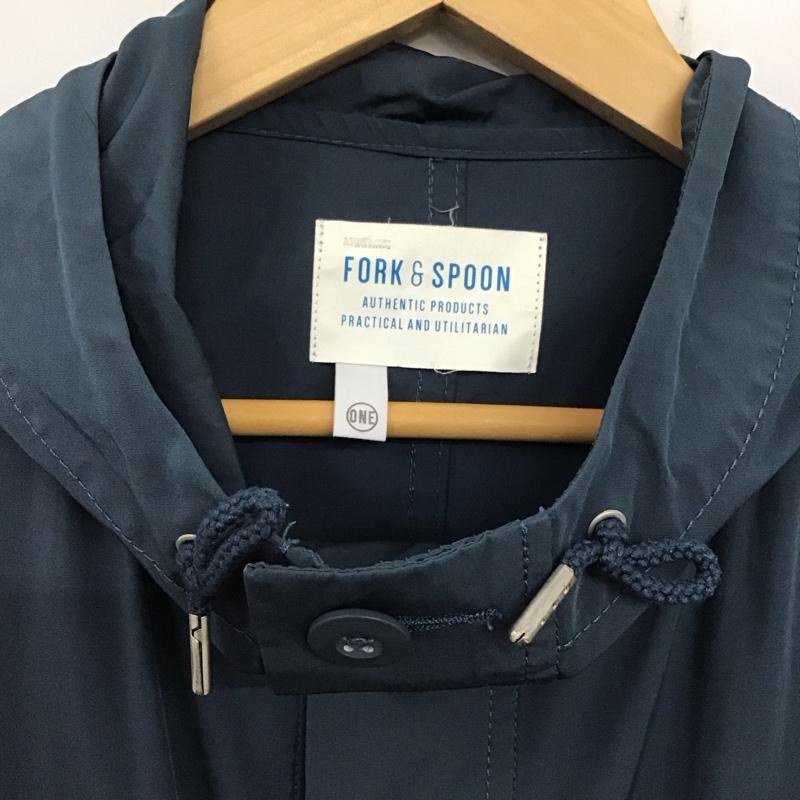 アーバンリサーチドアーズ URBAN RESEARCH DOORS ジャケット、上着 ジャケット、ブレザー DF94-27V050 FORK&SPOON フォークアンドスプーンマウンテンパーカー 無地 紺 / ネイビー / レディース USED 古着 中古 10138025