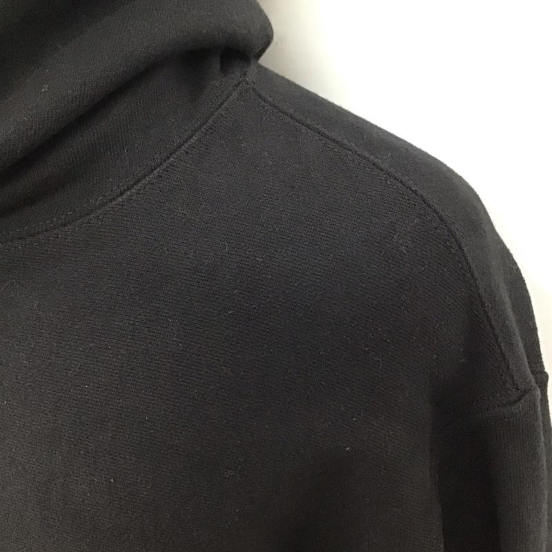 チャンピオン Champion パーカー 長袖 長袖パーカー フード付きパーカー プリントスウェット トレーナー プルオーバー L 無地 黒 / ブラック /  メンズ USED 古着 中古 10118289