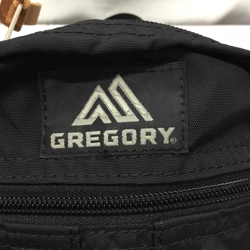 グレゴリー GREGORY ショルダーバッグ ショルダーバッグ クイックポケットM ロゴ、文字 黒 / ブラック / メンズ USED 古着 中古 10119108