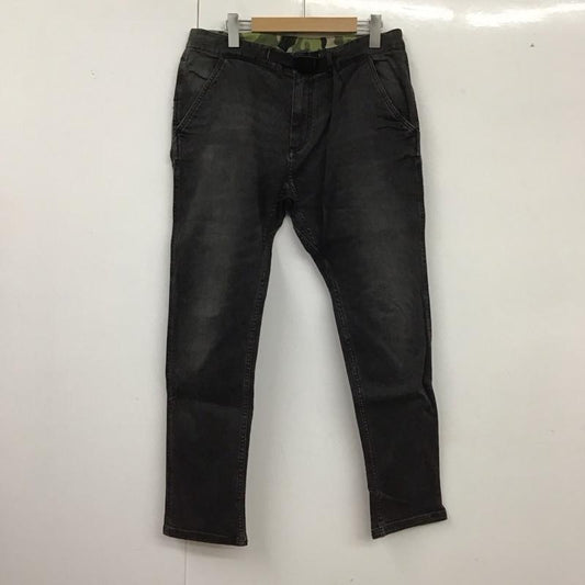 グラミチ GRAMICCI パンツ ワークパンツ、ペインターパンツ gmp-16s124 ワンウォッシュデニム ストレッチパンツ L 無地 黒 / ブラック /  メンズ USED 古着 中古 10128043