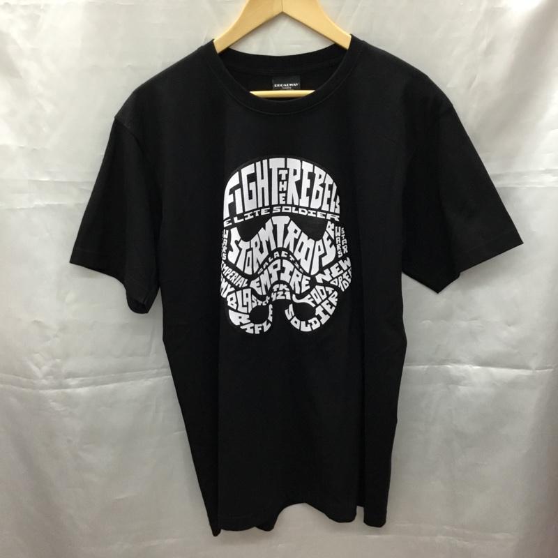 古着 USED Tシャツ 半袖 半袖カットソー プリントTシャツ クルーネックカットソー バンドTシャツ L プリント 黒 / ブラック / メンズ USED 古着 中古 10106917