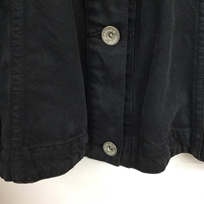ジーナシス JEANASIS ジャケット、上着 ジャケット、ブレザー JS070977AD Gジャン FREE 無地 黒 / ブラック / レディース USED 古着 中古 10132781