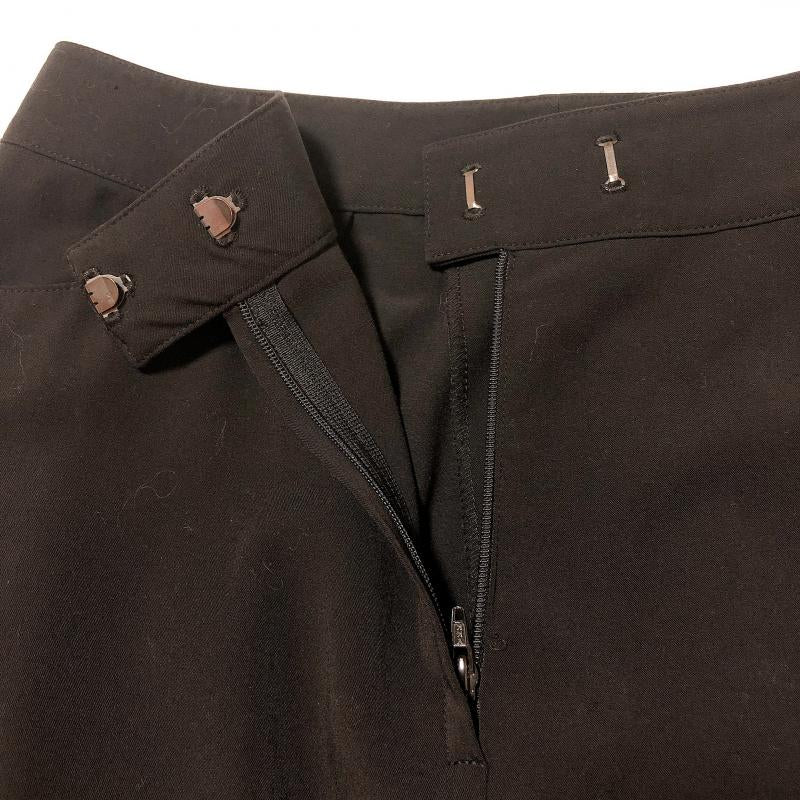 レリアン LEILIAN パンツ スラックス 7 無地 黒 / ブラック / レディース USED 古着 中古 10014405