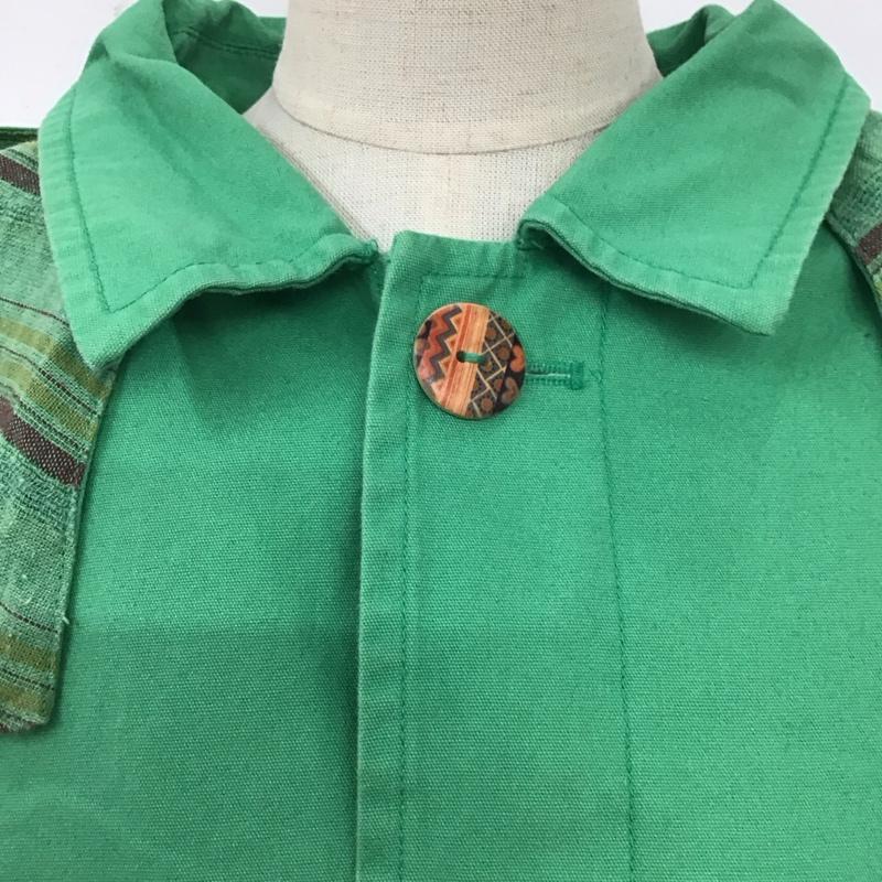 チチカカ TITICACA コート コート一般 L 無地 緑 / グリーン / レディース USED 古着 中古 10124564