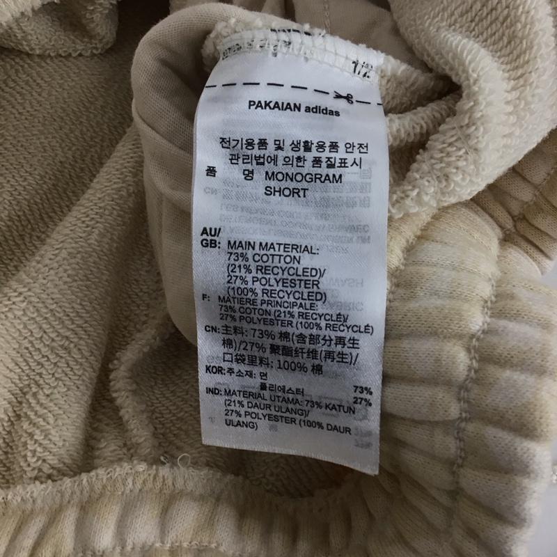 アディダス adidas パンツ ショートパンツ XL 総柄 ベージュ / ベージュ / レディース USED 古着 中古 10144255