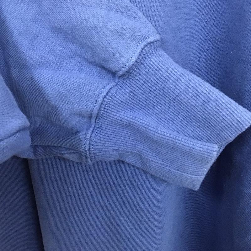 ジーナシス JEANASIS トレーナー 長袖 長袖トレーナー スウェット クルーネック プルオーバー FREE 無地 青 / ブルー / レディース USED 古着 中古 10129775