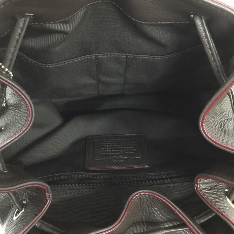コーチ COACH リュックサック、デイパック リュックサック、デイバッグ F37476 シグネチャー ロゴ、文字 ダークブラウン / ダークブラウン / X ベージュ / ベージュ / レディース USED 古着 中古 10124619