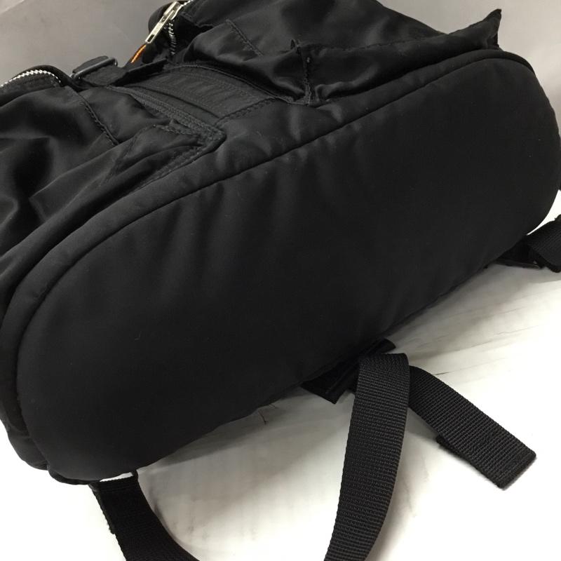 ポーター PORTER リュックサック、デイパック リュックサック、デイバッグ タンカー ロゴ、文字 黒 / ブラック / メンズ USED 古着 中古 10109124