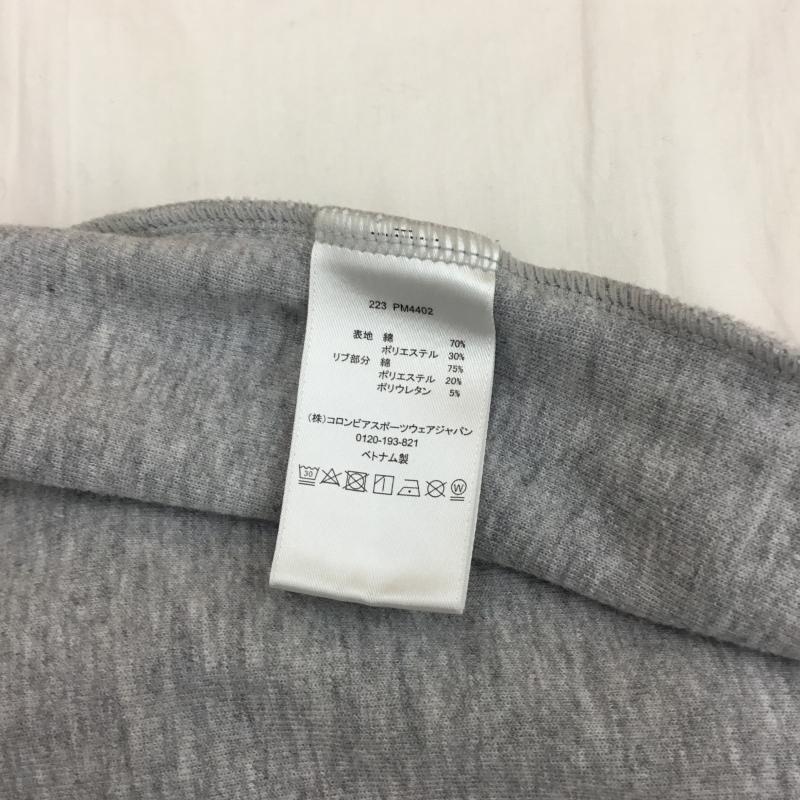 コロンビア Columbia トレーナー 長袖 スウェット 223PM 4402 M ロゴ、文字 X 刺繍 灰 / グレー / メンズ USED 古着 中古 10136374