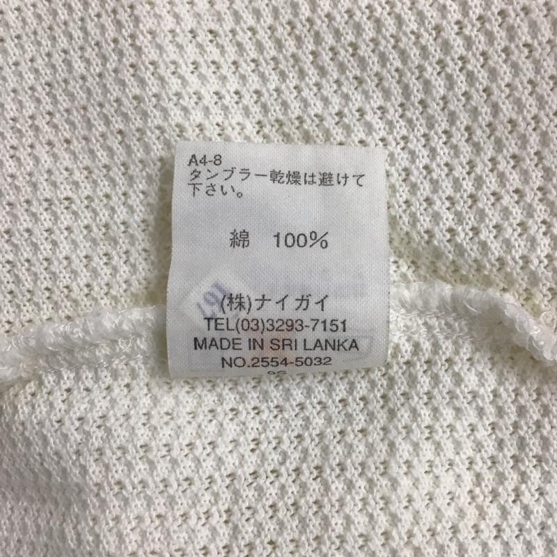 ポロラルフローレン POLO RALPH LAUREN ポロシャツ 半袖 半袖ポロシャツ カラーシャツ 半袖カットソー M ロゴ、文字 白 / ホワイト /  メンズ USED 古着 中古 10111478