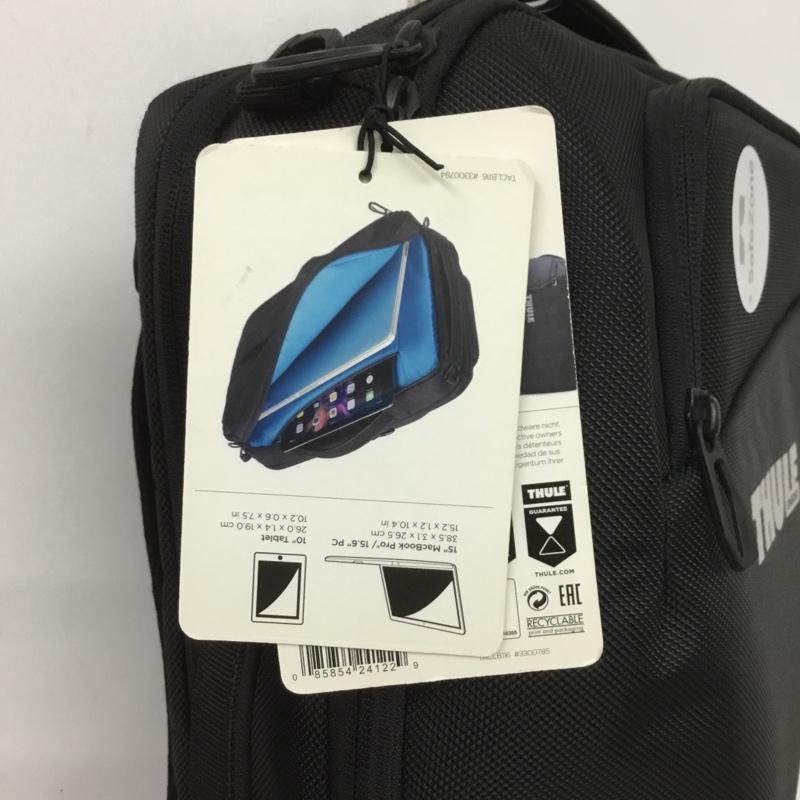 スーリー Thule ブリーフケース、書類かばん ブリーフケース、書類かばん 3203625 リュック Accent Laptop Bag 15.6 タグ付き ロゴ、文字 黒 / ブラック / メンズ USED 古着 中古 10132063