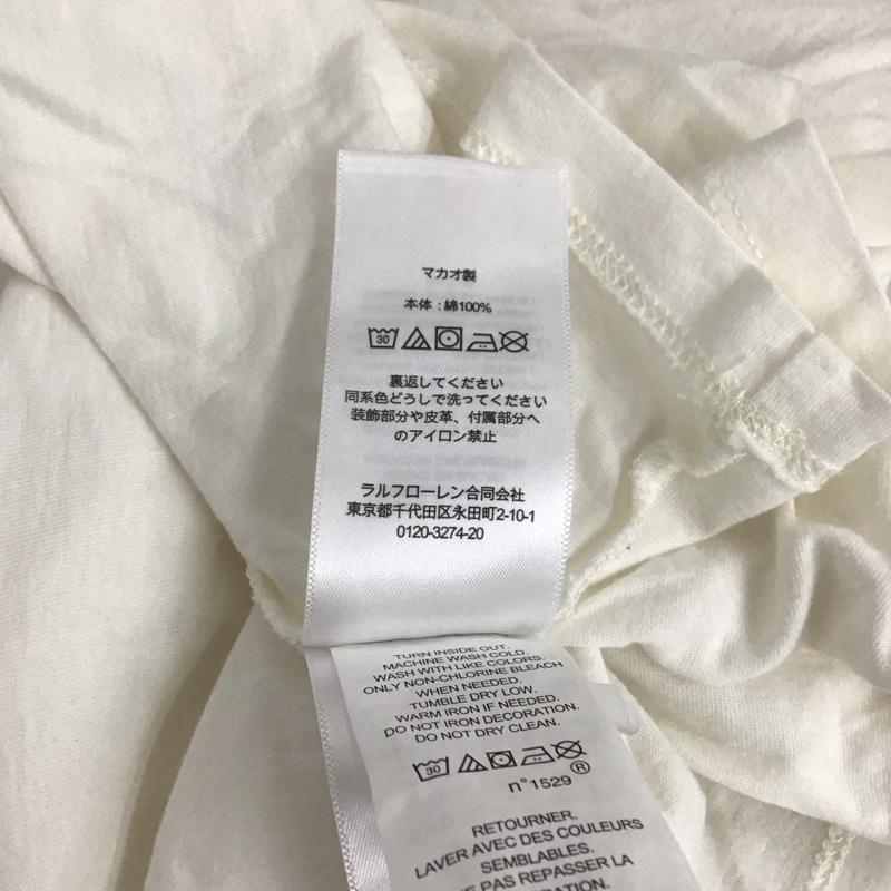 ポロラルフローレン POLO RALPH LAUREN Tシャツ 半袖 POLO BEAR XL プリント 白 / ホワイト / レディース USED 古着 中古 10129861