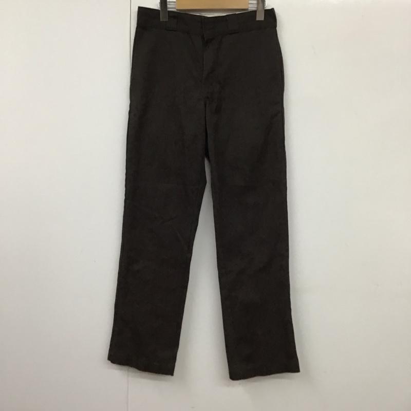 ディッキーズ Dickies パンツ ワークパンツ、ペインターパンツ ワークパンツ ワイドパンツ カジュアルパンツ 30インチ 無地 茶 / ブラウン / メンズ USED 古着 中古 10131473