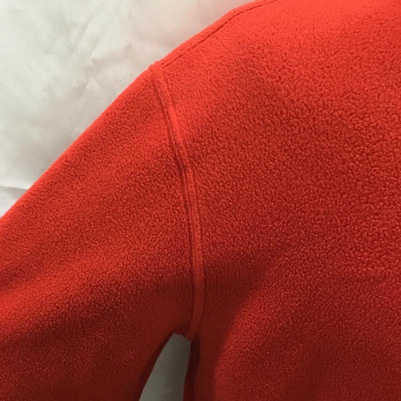 シュプリーム Supreme トレーナー 長袖 2018FW PolartecSmallBoxCrewneck 長袖フリースカットソー スウェット M ロゴ、文字 赤 / レッド / メンズ USED 古着 中古 10108251