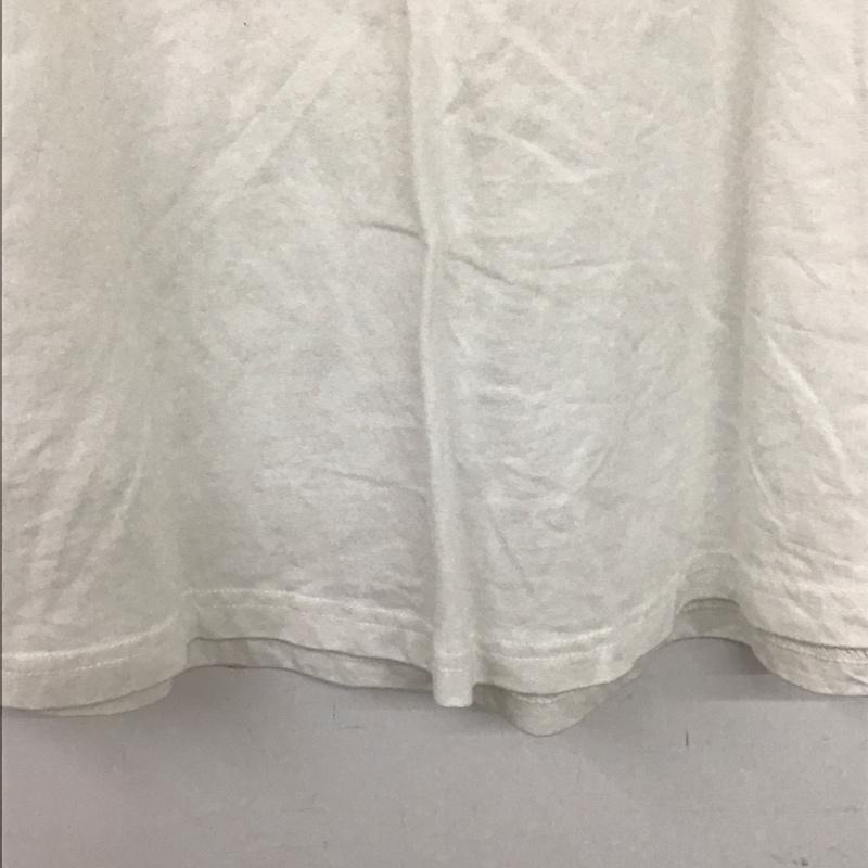 スタディオクリップ studio CLIP Tシャツ 半袖 FREE ロゴ、文字 白 / ホワイト / レディース USED 古着 中古 10131669