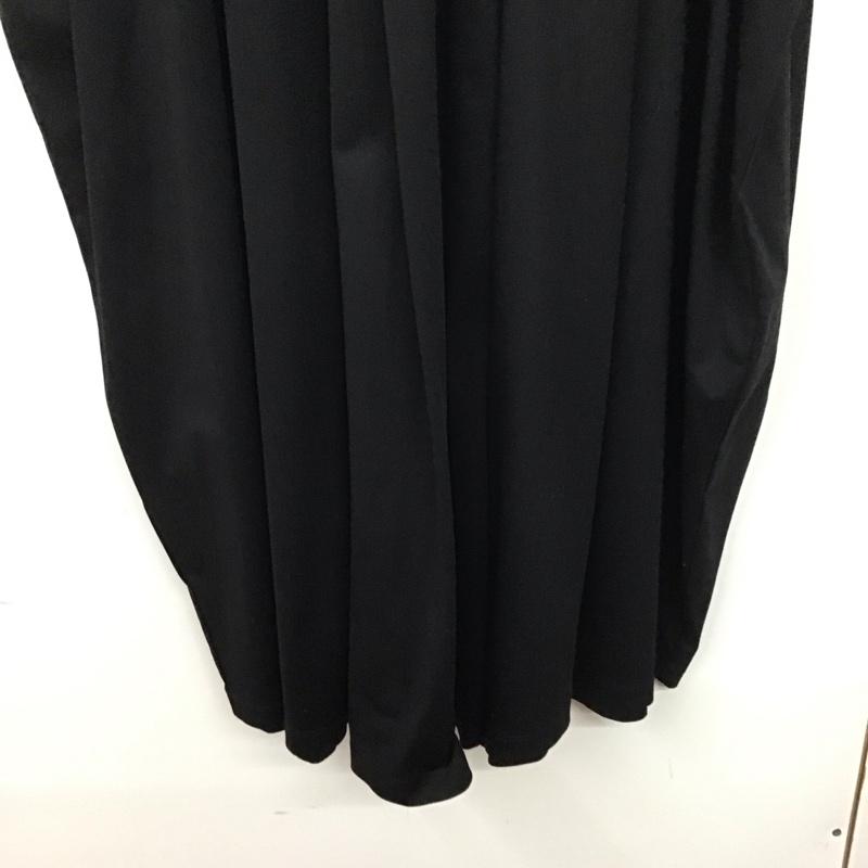 レイビームス Ray BEAMS ワンピース ロングスカート ノースリーブロングワンピース フレアスカート 1 無地 黒 / ブラック / レディース USED 古着 中古 10138363