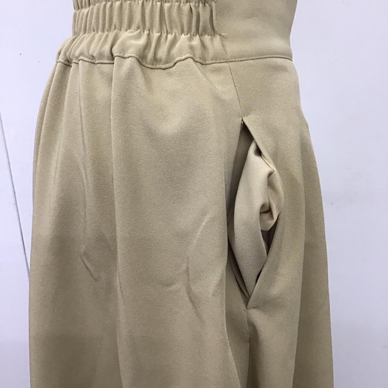 アイテムズ アーバンリサーチ ITEMS URBAN RESEARCH スカート ロングスカート it17-25a003 ボリュームフレアスカート ロングスカート FREE 無地 ベージュ / ベージュ / レディース USED 古着 中古 10117859