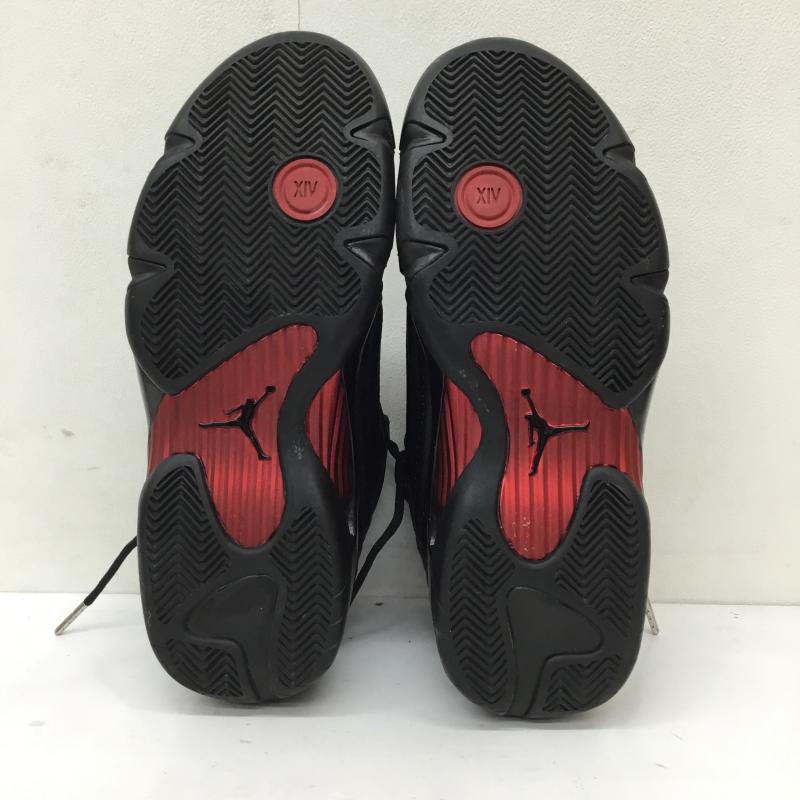 ナイキ NIKE スニーカー スニーカー 487471-003 AIR JORDAN 14 LAST SHOT ART OF A CHAMPION COLLECTION 28.0cm ロゴ、文字 黒 / ブラック / X 赤 / レッド / メンズ USED 古着 中古 10136412