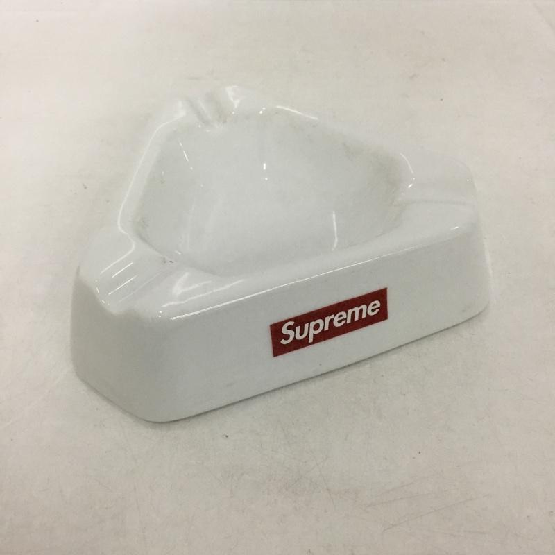 シュプリーム Supreme ファッション小物 喫煙グッズ 15AW Ceramic Ashtray ボックスロゴ 灰皿 ロゴ、文字 白 / ホワイト / メンズ USED 古着 中古 10133818