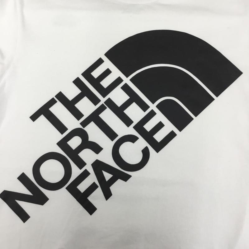 ザノースフェイス THE NORTH FACE Tシャツ 半袖 NT31609Z BIGロゴTシャツ S ロゴ、文字 白 / ホワイト / X 黒 / ブラック / レディース USED 古着 中古 10130850