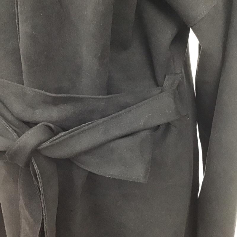 ザラ ZARA コート コート一般 M 無地 黒 / ブラック / レディース USED 古着 中古 10124825