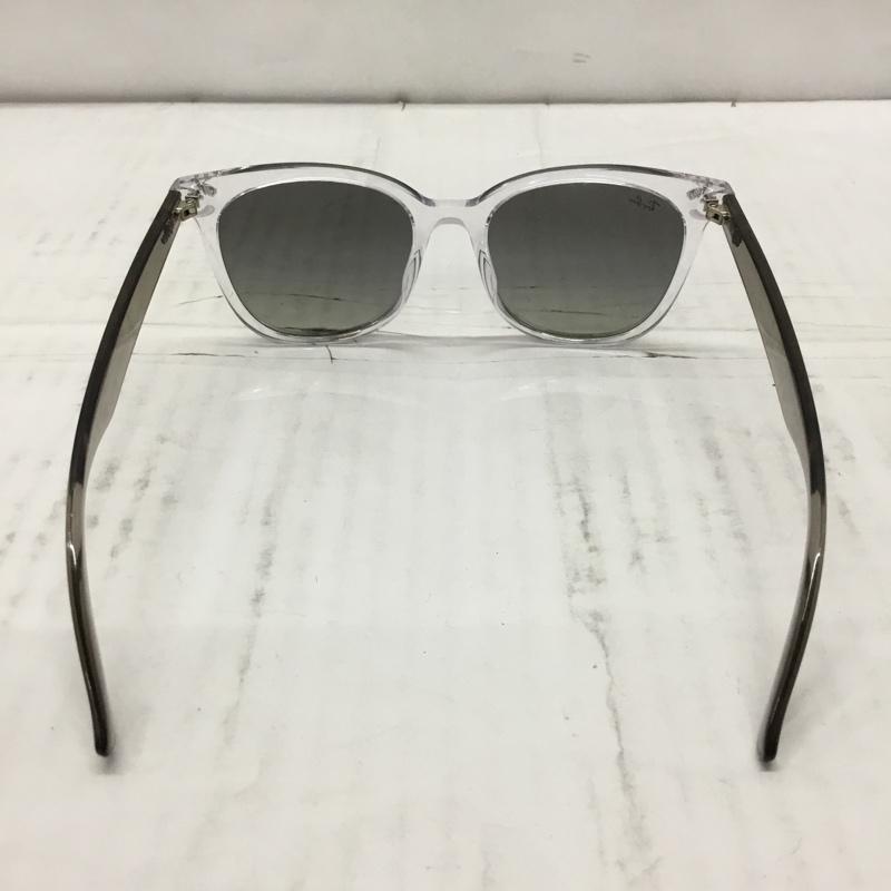 レイバン Ray-Ban めがね・サングラス サングラス RB4379D 659811 スクエア ケース付き ロゴ、文字 灰 / グレー / メンズ USED 古着 中古 10106663