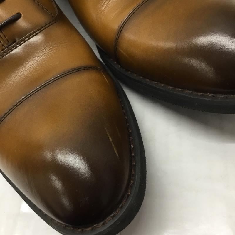エドワードヒル EDWARD HILL 革靴 革靴 KO-1894 ビジネスシューズ ストレートチップ 27.0EEE 27.0cm 無地 茶 / ブラウン / メンズ USED 古着 中古 10121483