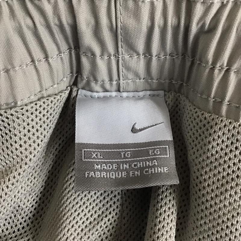 ナイキ NIKE ボトムス ボトムス カジュアルパンツ ワークパンツ ワイドパンツ スポーツウェア ナイロンパンツ XL 無地 灰 / グレー / メンズ USED 古着 中古 10110794
