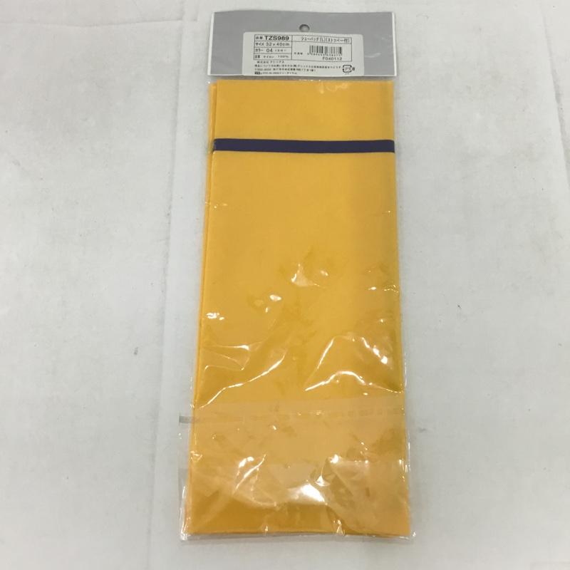 アシックス ASICS ファッション小物 ファッション小物 TZS989 シューバッグL ストッパー付 ロゴ、文字 黄 / イエロー / メンズ USED 古着 中古 10132148