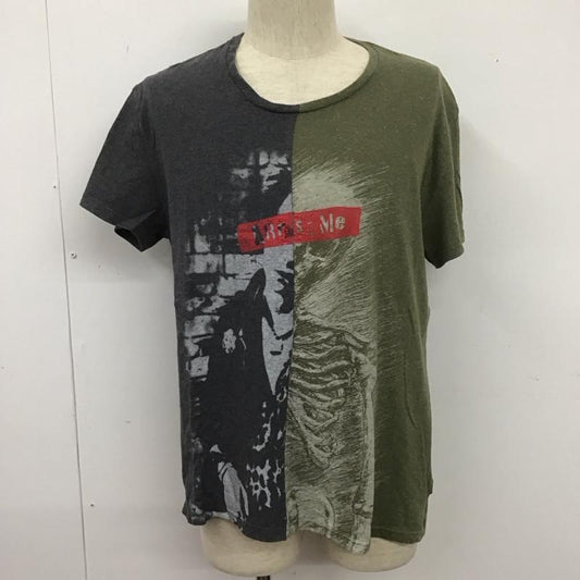 グラム glamb カットソー 長袖 半袖カットソー プリントTシャツ クルーネックカットソー 3 プリント マルチカラー / マルチカラー /  メンズ USED 古着 中古 10109097