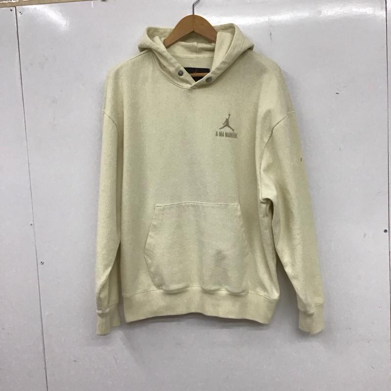 ジョーダンブランド JORDAN BRAND パーカー 長袖 DV7455-113 AMM ジャカード L/S フーディ S ロゴ、文字 アイボリー / アイボリー / メンズ USED 古着 中古 10136666