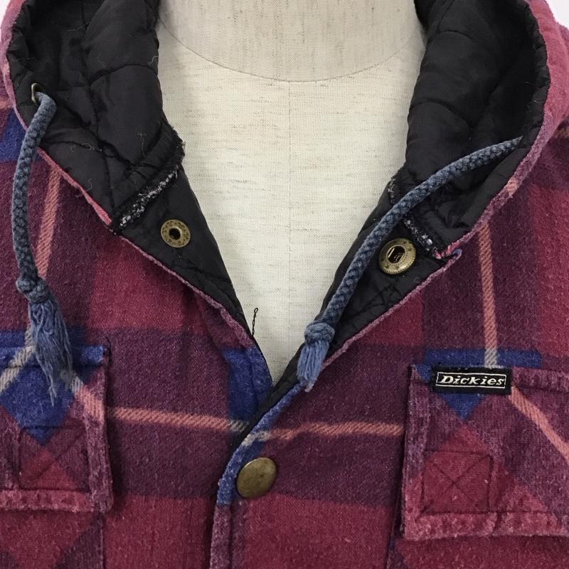 ディッキーズ Dickies ジャケット、上着 ジャケット、ブレザー ジャケットパーカー 前ボタン アウター XL チェック マルチカラー / マルチカラー /  メンズ USED 古着 中古 10124840
