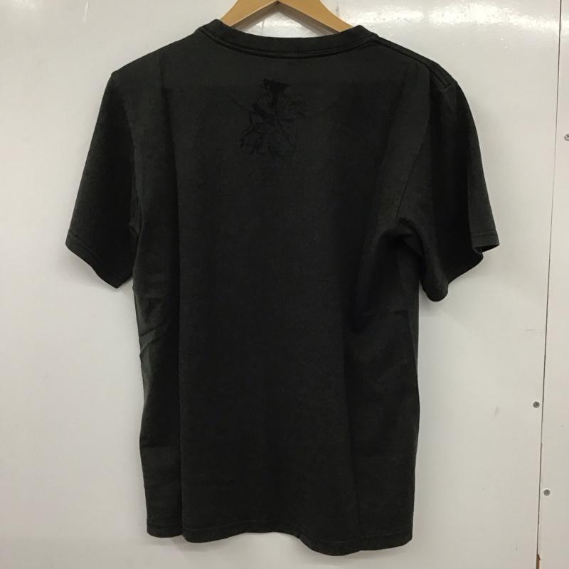ナンバーナイン NUMBER (N)INE Tシャツ 半袖 半袖カットソー プリントTシャツ クルーネックカットソー romp 2 プリント 黒 / ブラック / メンズ USED 古着 中古 10137123