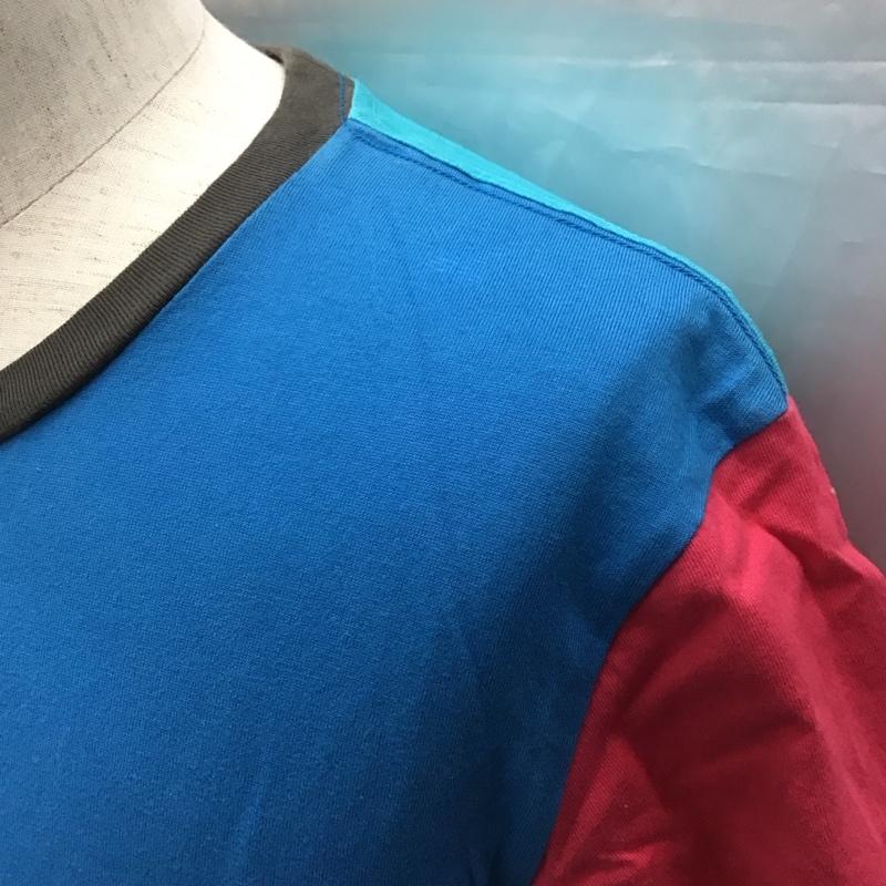 エーグル AIGLE Tシャツ 半袖 半袖カットソー プリントTシャツ クルーネックカットソー M ロゴ、文字 マルチカラー / マルチカラー /  メンズ USED 古着 中古 10111033
