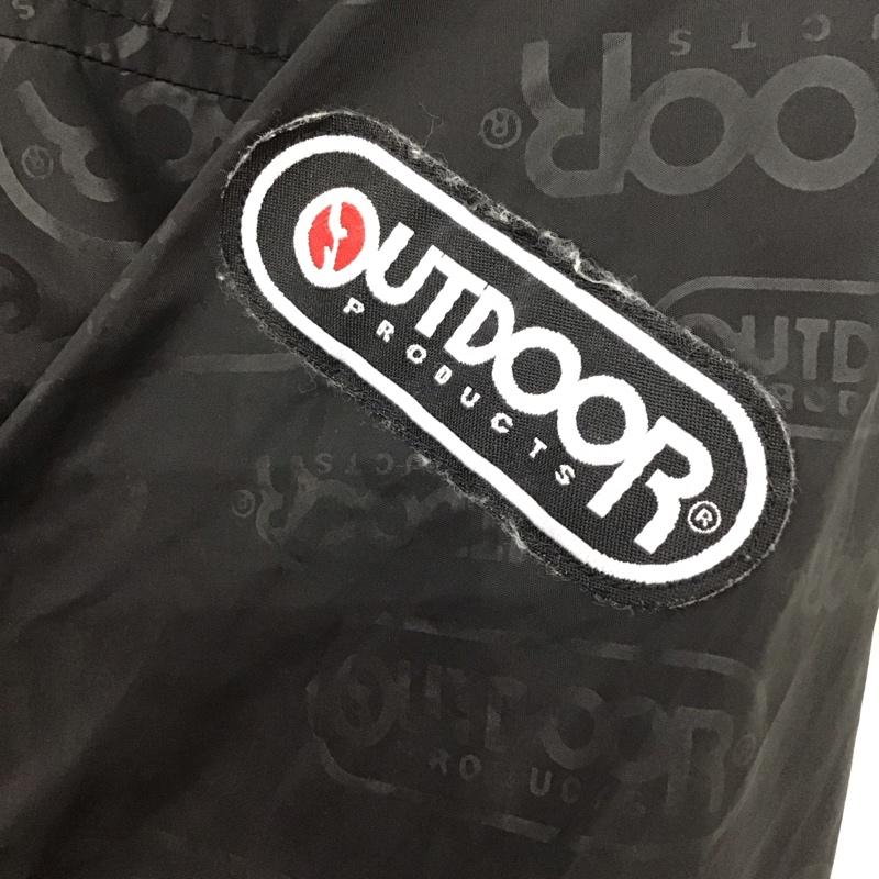 アウトドアプロダクツ OUTDOOR PRODUCTS ジャケット、上着 ジャンパー、ブルゾン ジップアップジャケット ナイロンジャケット アウター ジップアップパーカー M ロゴ、文字 黒 / ブラック / メンズ USED 古着 中古 10133614
