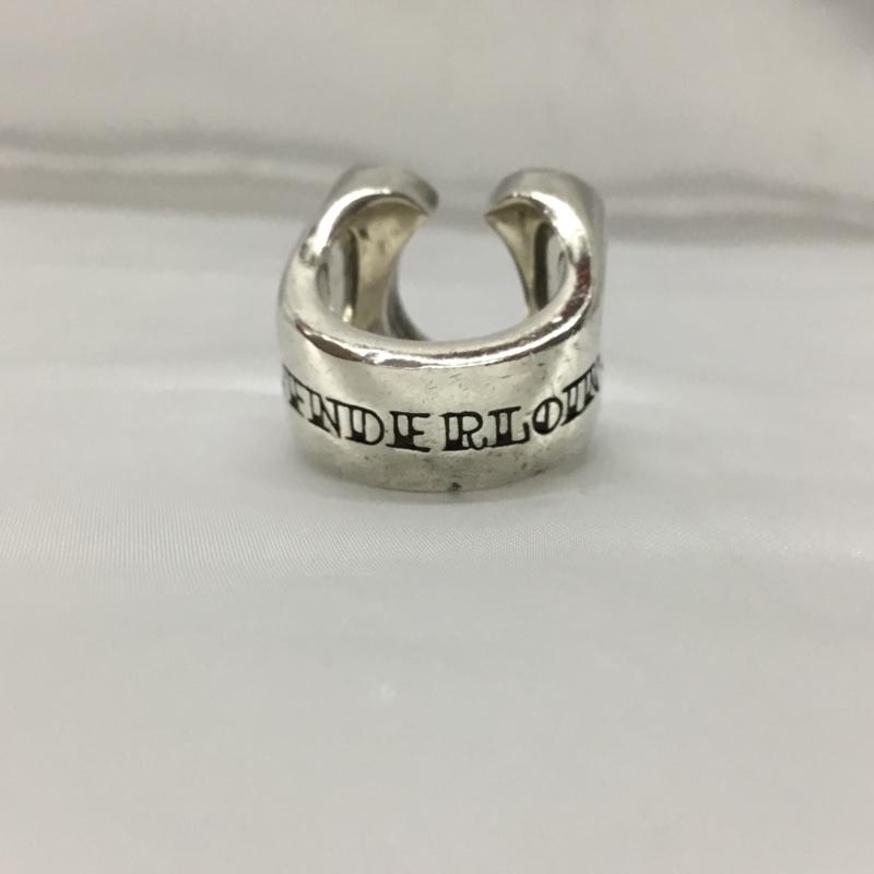 テンダーロイン TENDERLOIN アクセサリー 指輪 ホースシューリング 箱有 13号 ロゴ、文字 銀 / シルバー / メンズ USED 古着 中古 10108909