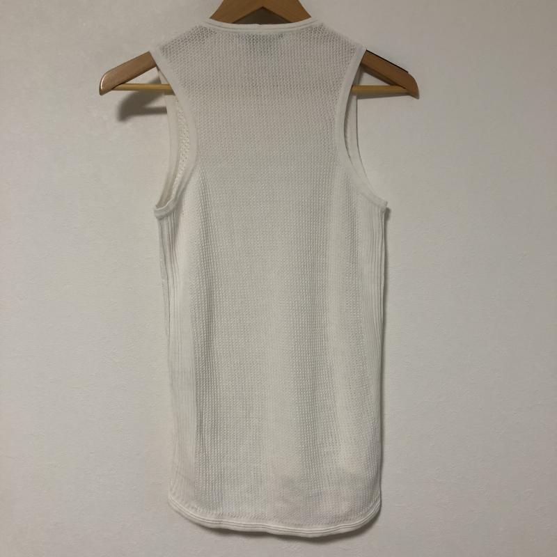 アルマーニエクスチェンジ A/X ARMANIEXCHANGE ベスト ベスト ニットベスト XS 無地 白 / ホワイト / レディース USED 古着 中古 10010576