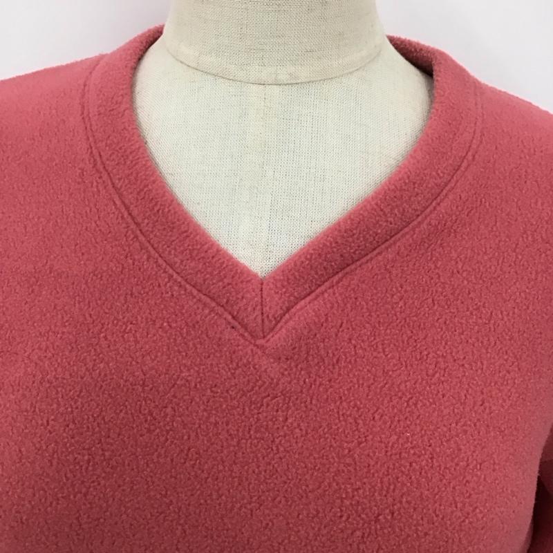 エルエルビーン L.L.Bean トップス トップス フリース XS 無地 桃 / ピンク / レディース USED 古着 中古 10123611